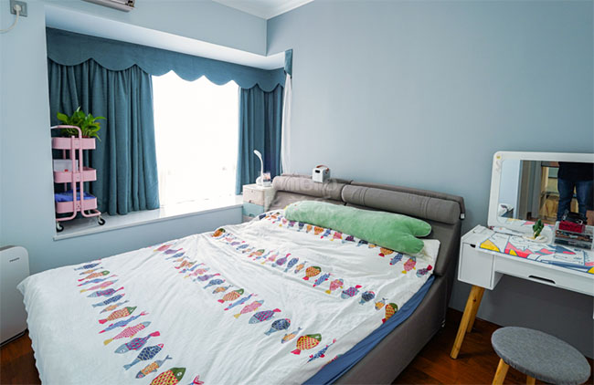 95㎡三居，靈活改造裝飾架構(gòu)，塑造簡(jiǎn)約輕便的小家